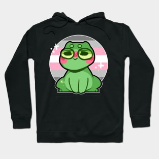 pride frog- Demigirl Variant Hoodie